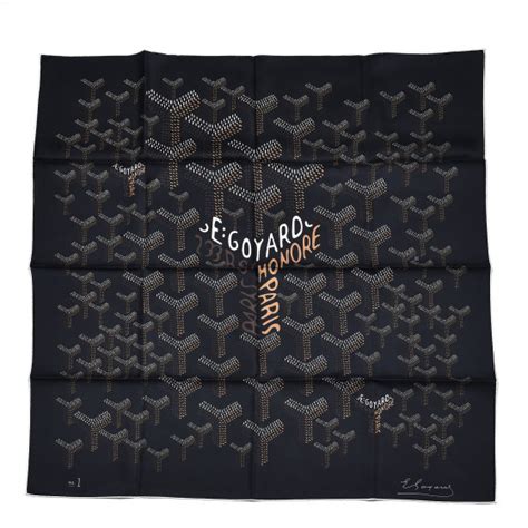 goyard hankerchief|Goyard silk handkerchief for women.